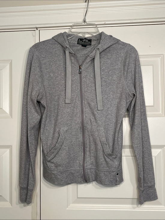 Ralph Lauren Tops - Ralph Lauren Heather Gray‎ Full-Zip Hoodie